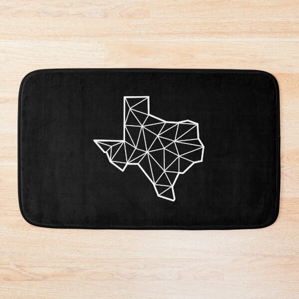 Item preview, Geometric Texas State Design - White Lines designed and sold by anne-dromeda.