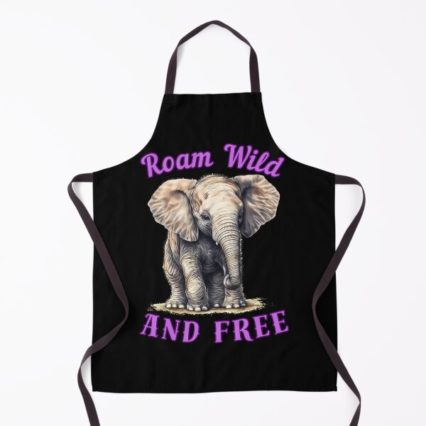 Item preview, Roam Wild And Free. elephant face designed and sold by ElephantVibes.