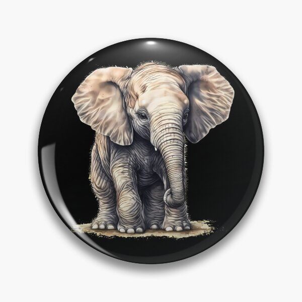 Item preview, Wild Elephant designed and sold by ElephantVibes.