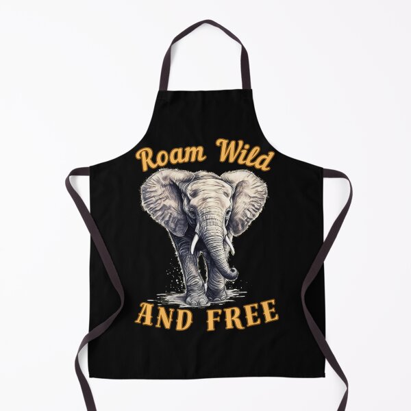 Item preview, Roam Wild And Free. watercolor elephant designed and sold by ElephantVibes.