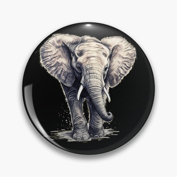 Item preview, Wild Elephant designed and sold by ElephantVibes.