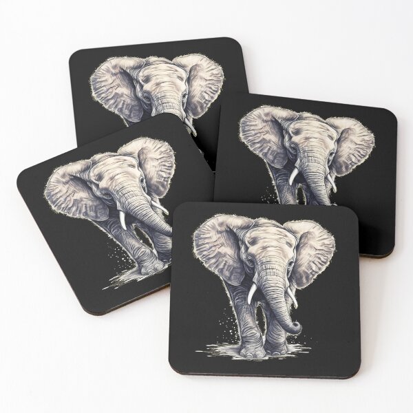 Item preview, Wild Elephant designed and sold by ElephantVibes.