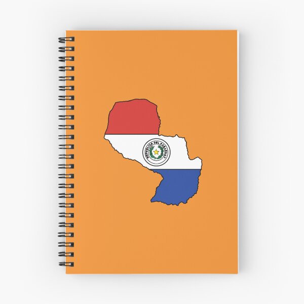 Item preview, Paraguay country shape flag designed and sold by Rachael Taylor.