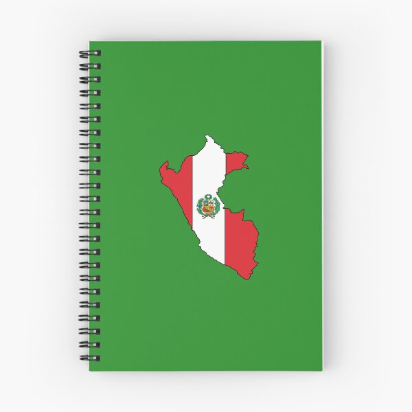 Item preview, Peru country shape flag designed and sold by Rachael Taylor.