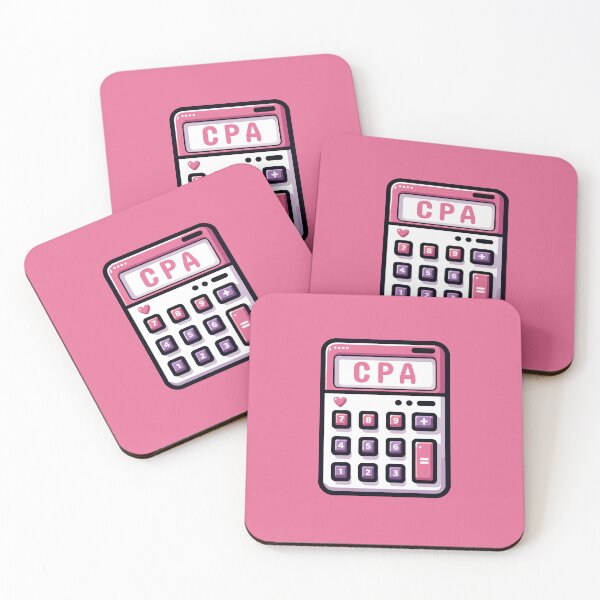 Item preview, Pink Little CPA Calculator designed and sold by SweetClicks123.