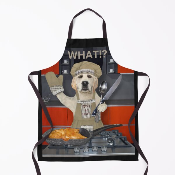 Item preview, DOG IN KITCHEN GETTING DOWN designed and sold by SagFabulous.
