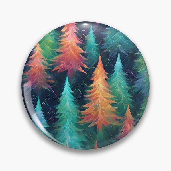 Item preview, Fractal Forest Enchantment designed and sold by cozycozyart.