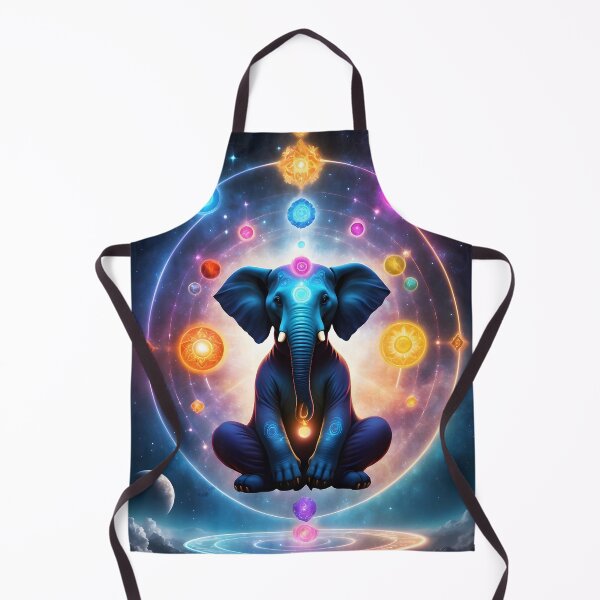 Item preview, Enlightened Elephant designed and sold by TheCatsCorner.