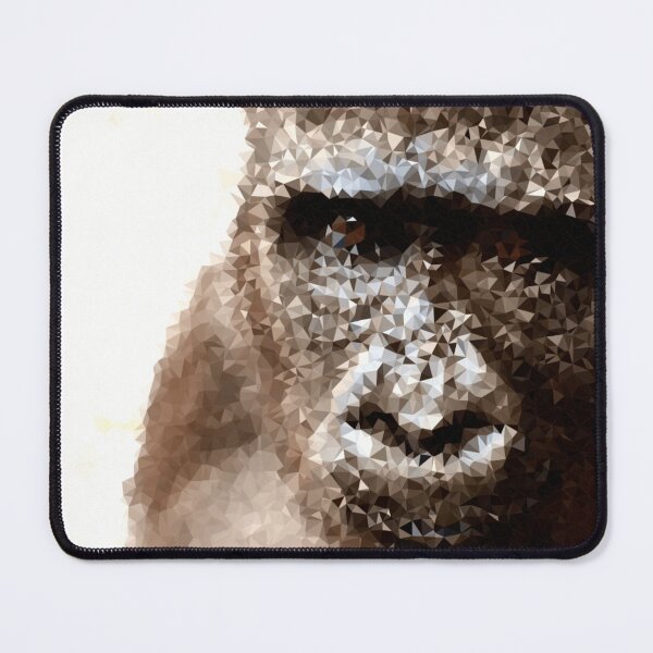 Item preview, Gorilla Low Polygon Digital Art Low Poly Art designed and sold by SpiroJo.