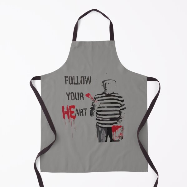 Item preview, BEST SELLING - Banksy Follow Your Heart designed and sold by RoleyPoleyHami.
