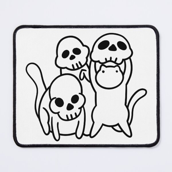 Item preview, Cat and Skull Artistry designed and sold by HIISESSOL.