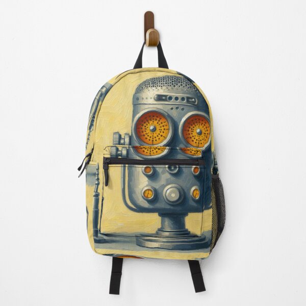 Item preview, Impressionist Style Vintage Microphone Turned Robot designed and sold by Star-Fragment.