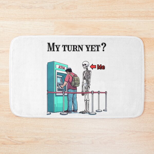 Item preview, My turn yet? designed and sold by wakuwakuhouse.