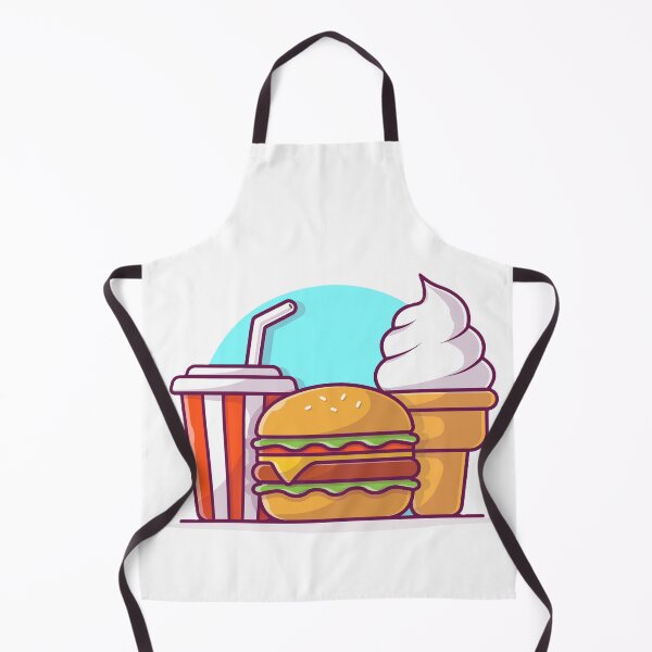 Item preview, American Food - Cheeseburger, Drink, and Milkshake designed and sold by DesignsByElias.