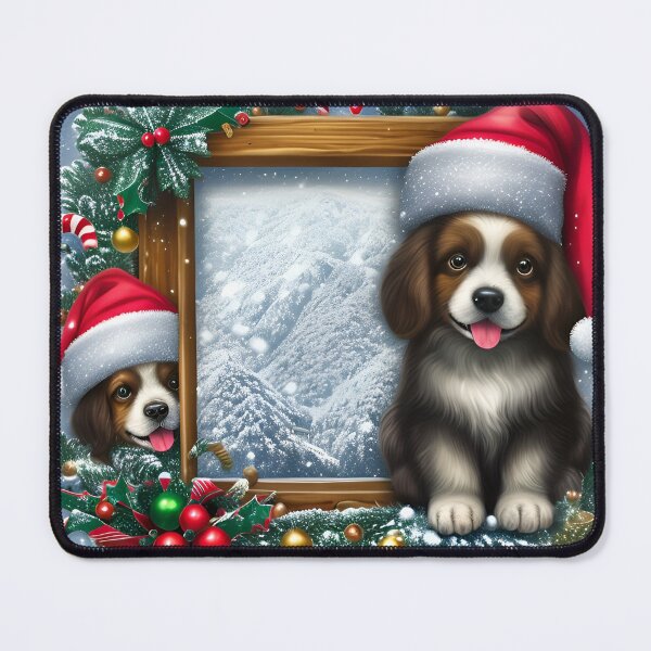 Item preview, Furry friend in christmas designed and sold by ManikRaja.