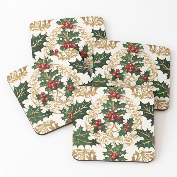Item preview, Elegant Holly Medley designed and sold by cozycozyart.