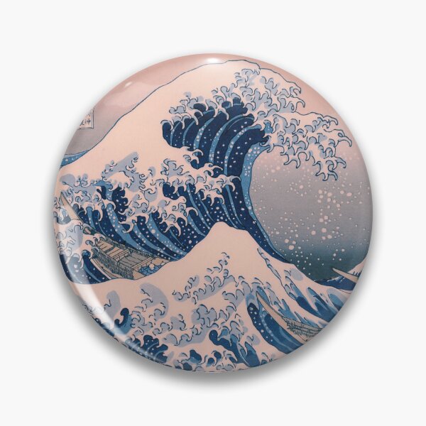 Item preview, Great Wave Off Kanagawa Rose designed and sold by ShoresMade.