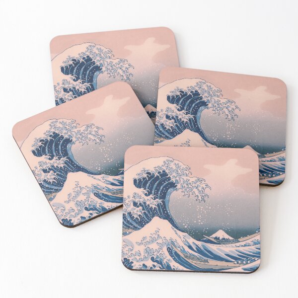 Item preview, Great Wave Off Kanagawa Rose designed and sold by ShoresMade.