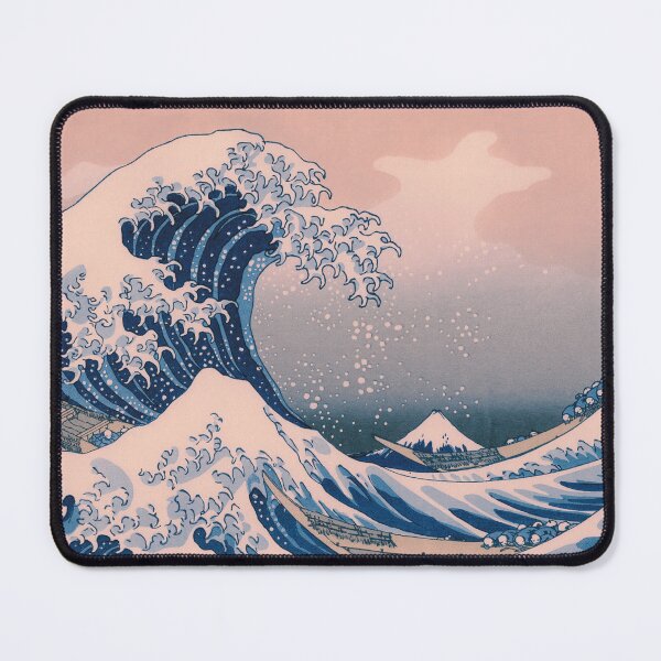 Item preview, Great Wave Off Kanagawa Rose designed and sold by ShoresMade.