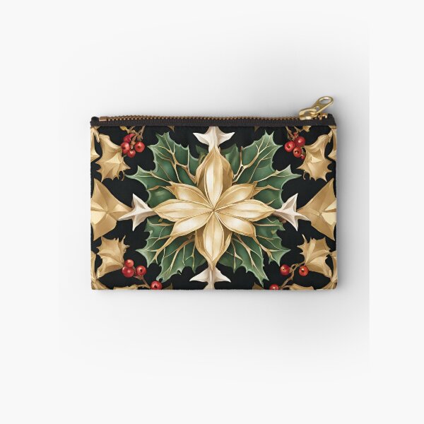 Item preview, Metallic Holly Spectacle designed and sold by cozycozyart.