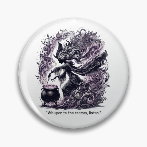 Item preview, "Witch's Cauldron: The Violet Vortex" designed and sold by TinyHex.