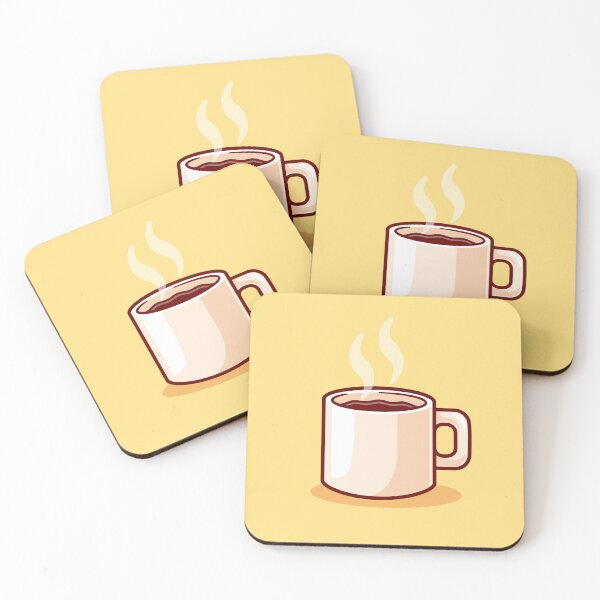 Item preview, Warmth in Every Sip: Free Vector Hot Coffee Drink Cartoon Icon designed and sold by hjian8219.