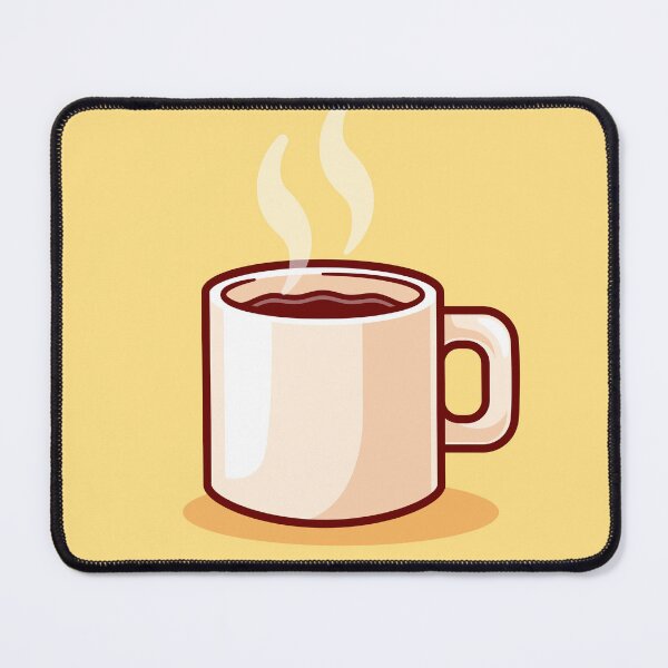 Item preview, Warmth in Every Sip: Free Vector Hot Coffee Drink Cartoon Icon designed and sold by hjian8219.