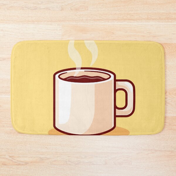 Item preview, Warmth in Every Sip: Free Vector Hot Coffee Drink Cartoon Icon designed and sold by hjian8219.