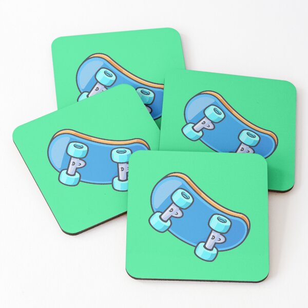 Item preview, Skateboard Serenity: Free Vector Floating Skateboard Cartoon Icon designed and sold by hjian8219.