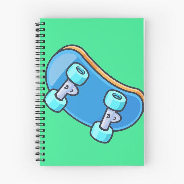 Item preview, Skateboard Serenity: Free Vector Floating Skateboard Cartoon Icon designed and sold by hjian8219.