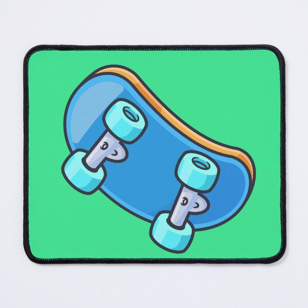 Item preview, Skateboard Serenity: Free Vector Floating Skateboard Cartoon Icon designed and sold by hjian8219.