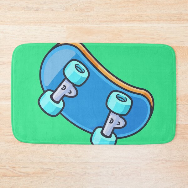 Item preview, Skateboard Serenity: Free Vector Floating Skateboard Cartoon Icon designed and sold by hjian8219.