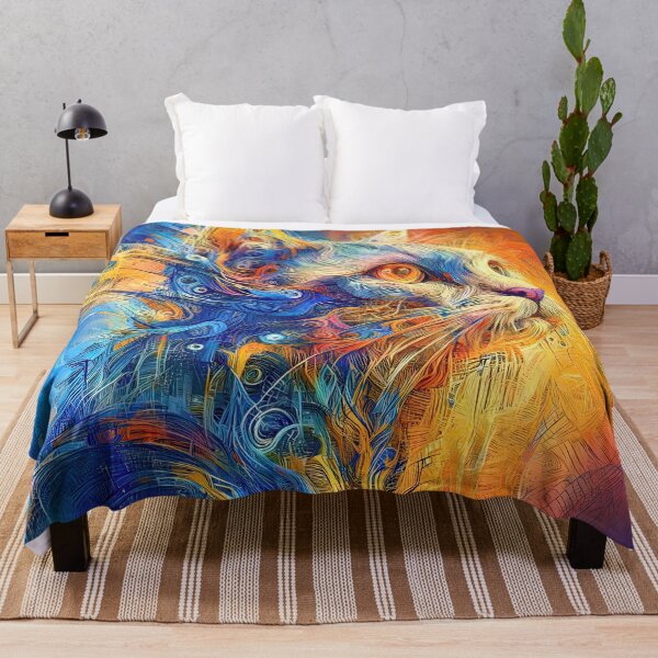 Item preview, Abstractions of abstract abstraction of cat. DeepDream #7859945286586 designed and sold by blackhalt.