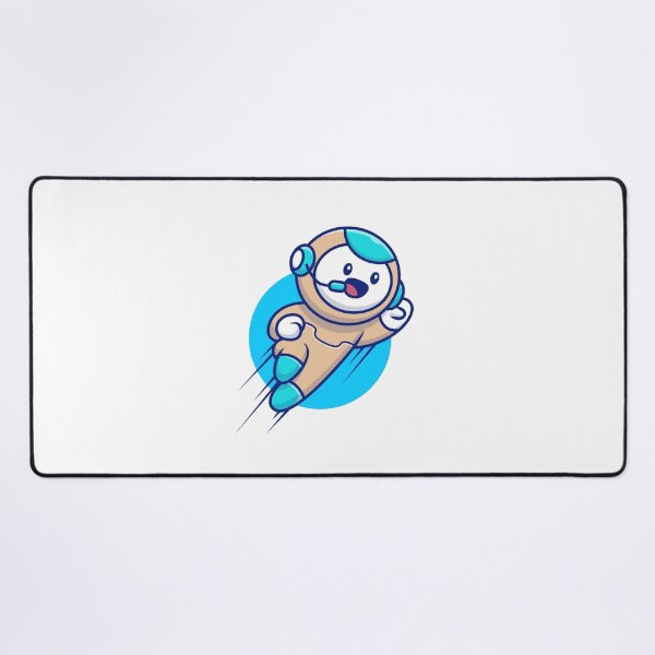 Item preview, Futuristic Flight: Free Vector Cute Flying Robot Cartoon Illustration designed and sold by hjian8219.
