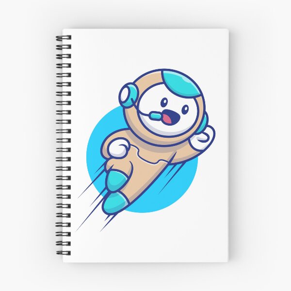 Item preview, Futuristic Flight: Free Vector Cute Flying Robot Cartoon Illustration designed and sold by hjian8219.