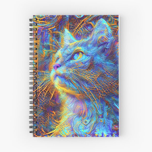 Item preview, Abstractions of abstract abstraction of cat. DeepDream #8666827753853 designed and sold by blackhalt.