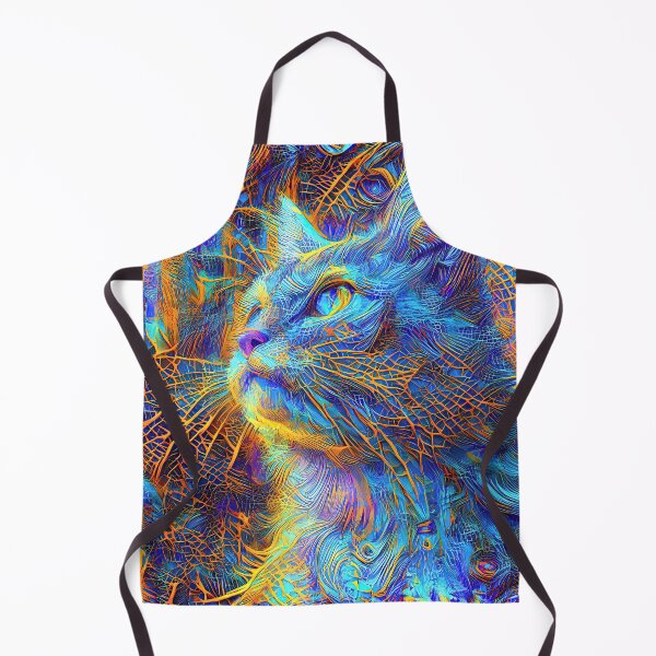 Item preview, Abstractions of abstract abstraction of cat. DeepDream #8666827753853 designed and sold by blackhalt.