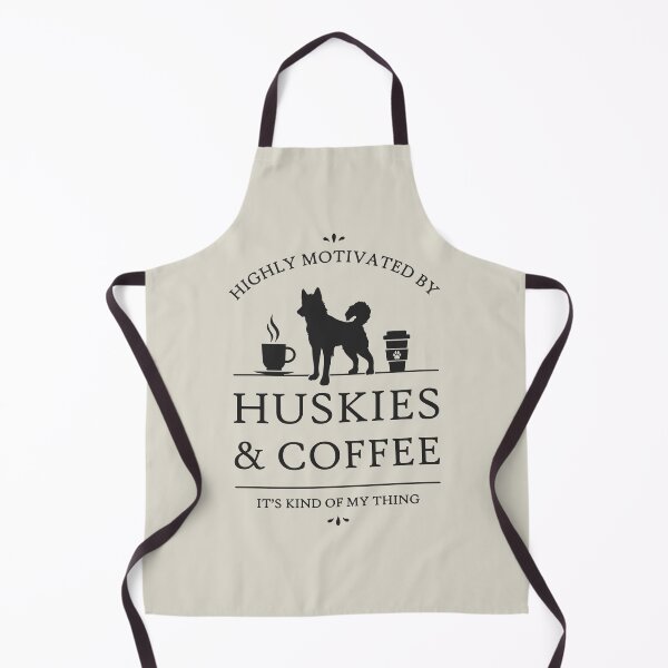 Item preview, Highly Motivated by Huskies and Coffee designed and sold by RycoTokyo81.