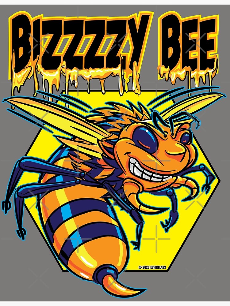 Killer or Killa Bee Bizzzzy Bee | Photographic Print