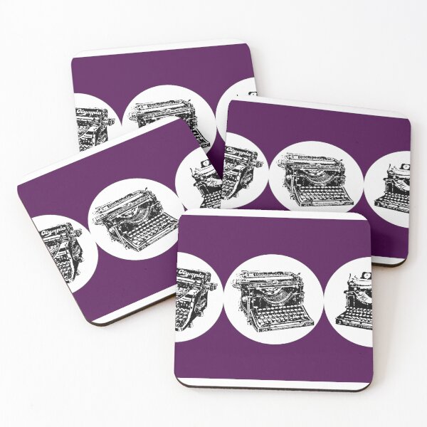Item preview, VIntage Typewriters Writers Authors Journalist Art designed and sold by dustonmyboots.