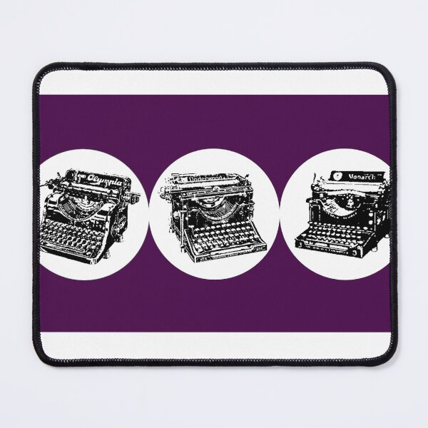 Item preview, VIntage Typewriters Writers Authors Journalist Art designed and sold by dustonmyboots.