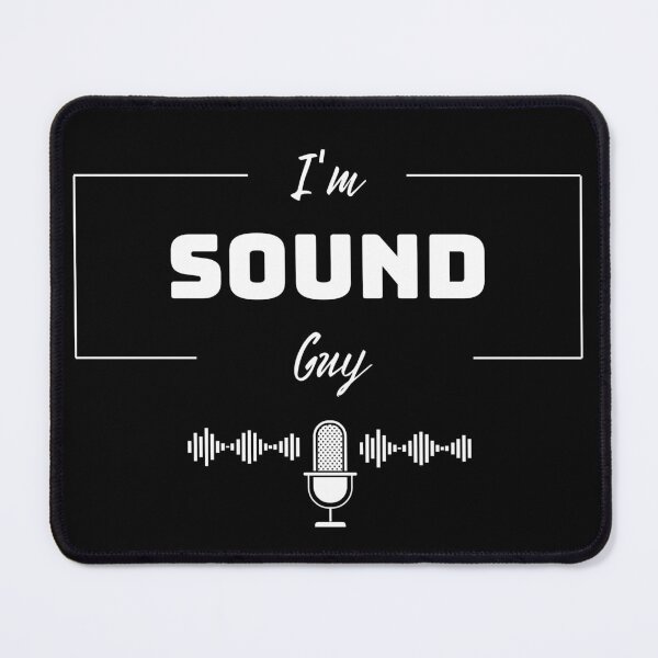 Item preview, sound guy audio engineer music gift designed and sold by TrendMosaic.