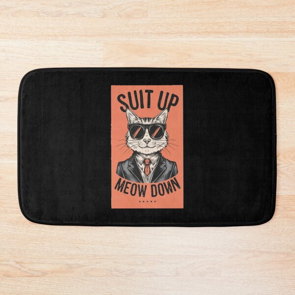 Item preview, Suit Up, Meow Down designed and sold by PlanetMarker.