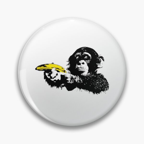 Artikelvorschau, Banksy Bananenaffe entworfen und verkauft von RoleyPoleyHami.