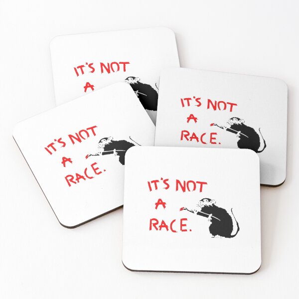 Item preview, Banksy Its Not a Rat Race designed and sold by RoleyPoleyHami.