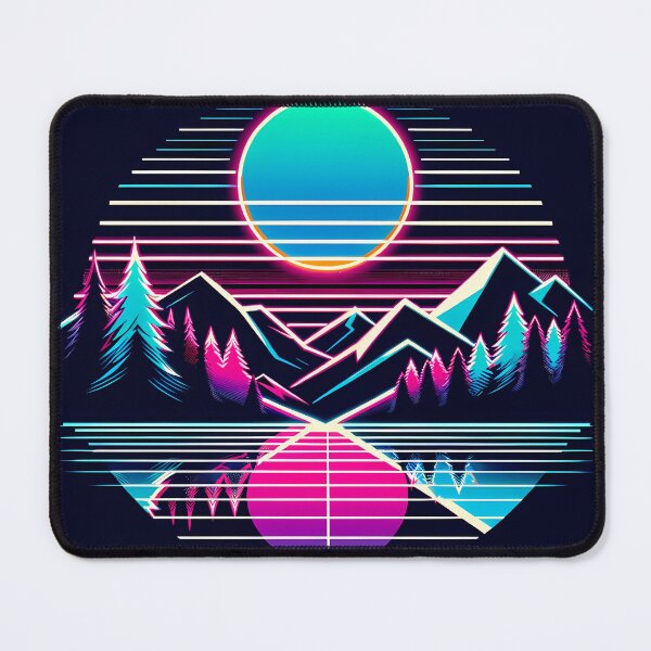 Item preview, Neon Mountain Retreat designed and sold by hiddenlayers.