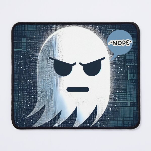 Item preview, Modern Ghost Disapproval Artwork designed and sold by inkArtistryfine.