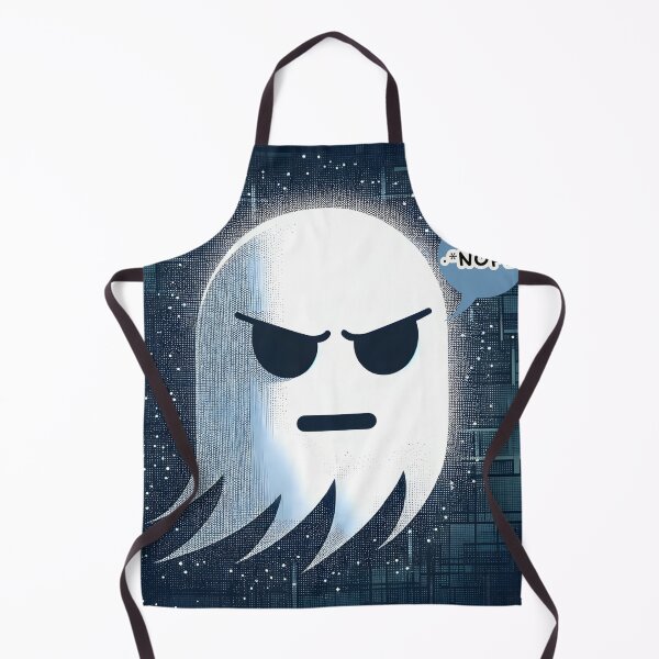 Item preview, Modern Ghost Disapproval Artwork designed and sold by inkArtistryfine.