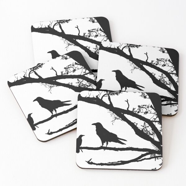 Item preview, crow designed and sold by JunnieP.