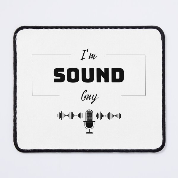 Item preview, sound guy audio engineer music gift designed and sold by TrendMosaic.